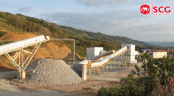 Siam Cement Group’s 230 t/h Limestone Production Line in Laos