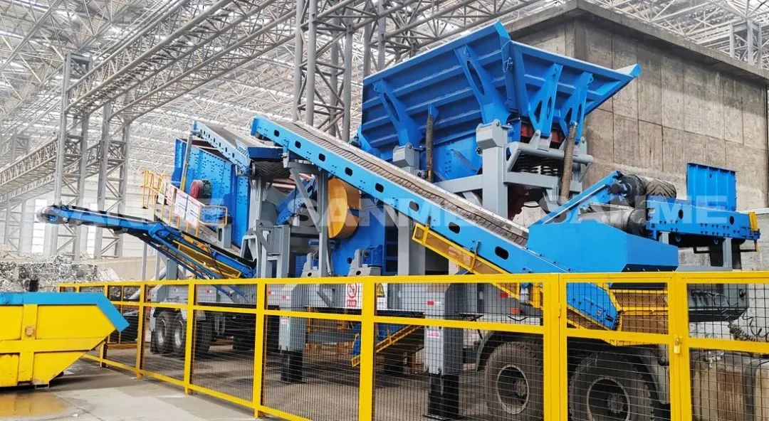¡¡ el valor de producción por hora es de casi 6 millones! La estación móvil de trituración y cribado SANME ayuda a la construcción del proyecto de trituración de mineral de cromo de alto carbono en jiangsu.