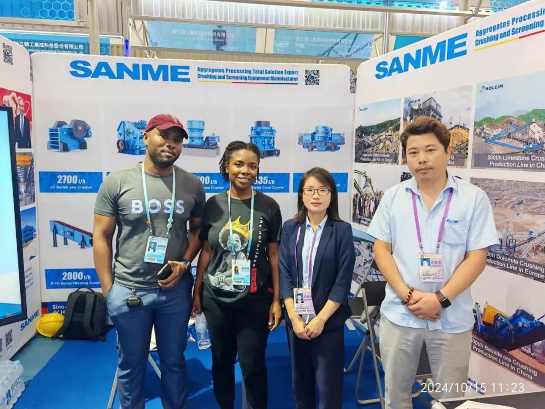 Shanghai SANME Co., Ltd. apareció en la 136ª Feria de Cantón