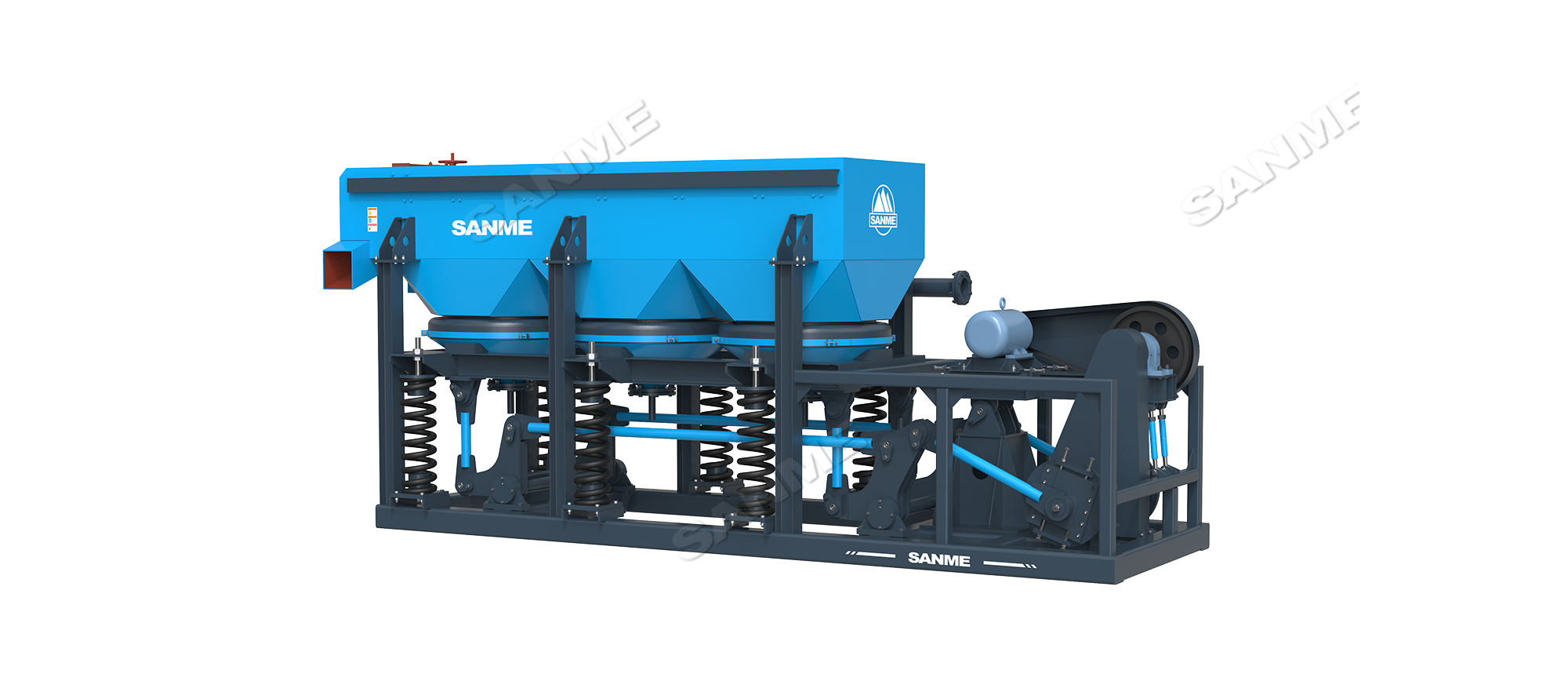 Lanzamiento de nuevo producto | Cribas vibratorias SANME Serie SMTJ: Separación gruesa y fina, transformación de los procesos de aprovechamiento de relaves