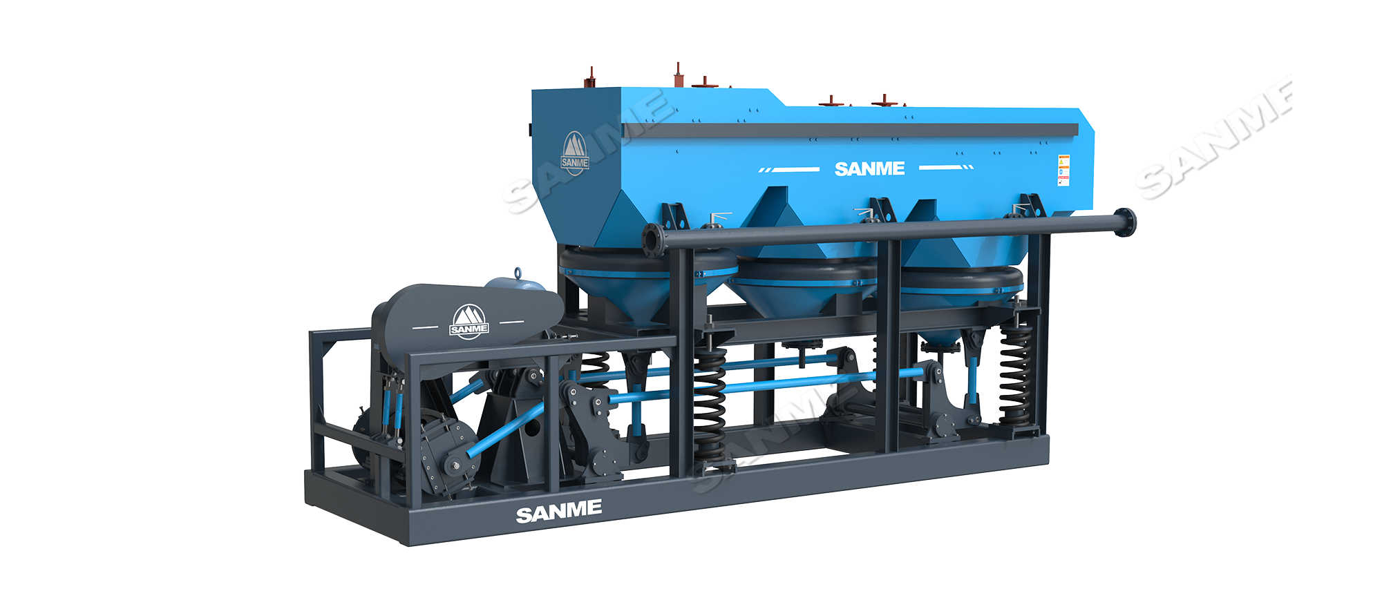 Lanzamiento de nuevo producto | Cribas vibratorias SANME Serie SMTJ: Separación gruesa y fina, transformación de los procesos de aprovechamiento de relaves